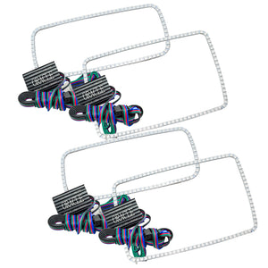 ORACLE Lighting 2249-334 Oracle fits Ford F250 08-10 Halo Kit - ColorSHIFT w/o Controller