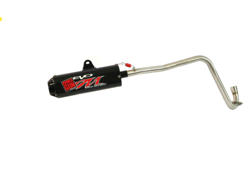 Big 10-1123-BK Gun 01-13 fits Honda XR/CRF 80/100 Evo M Series Black Out Full System Exhaust