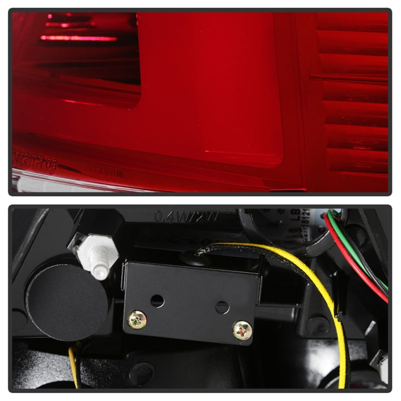 Spyder 5086075 fits Pontiac 08-09 G8 Version 2 Light Bar LED Tail Lights - Red