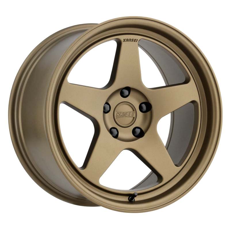 Kansei K12B-189518+22 K12B Knp 18x9.5in / 5x120 BP / 22mm Offset / 72.56mm Bore - Bronze Wheel