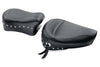 Mustang 75491 Harley Sportster Standard Touring Passenger Seat w/Studs - Black