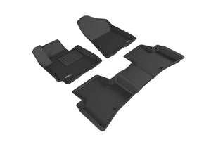 3D MAXpider 2020 fits Hyundai Palisade Kagu 2nd Row Floormats - Gray