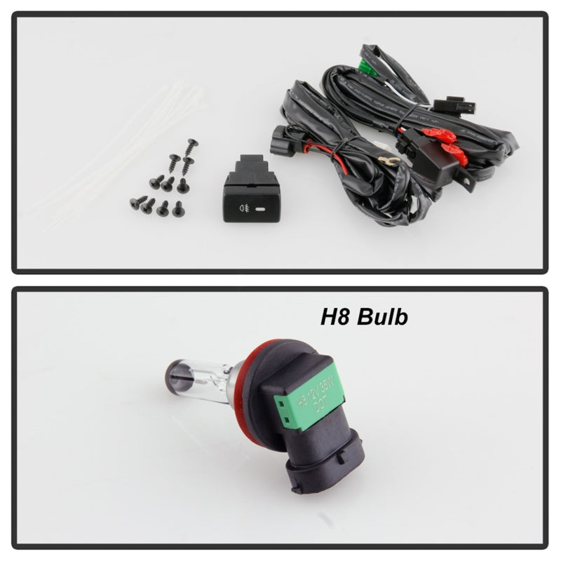 Spyder 5086303 fits Honda 18-20 Odyssey 2020 OEM Fog Light W/OEM Style Switch -