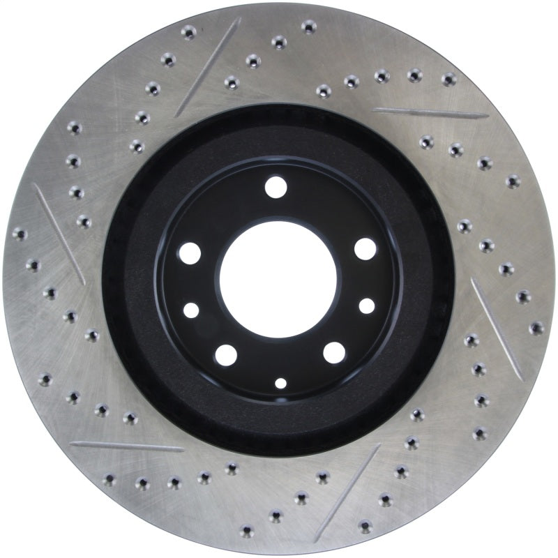 Stoptech 127.45071L 04-09 Mazda RX-8 Slotted & Drilled Left Front Rotor
