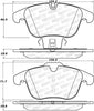 Stoptech 308.1241 Street Brake Pads