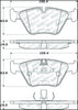 Stoptech 305.0947 06-08 BMW M3/Z4 Street Select Brake Pads w/Hardware - Front