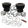 S&S Cycle 91-9024 66-84 BT 80in 3-1/2in Bore Cylinder and Standard Compression P