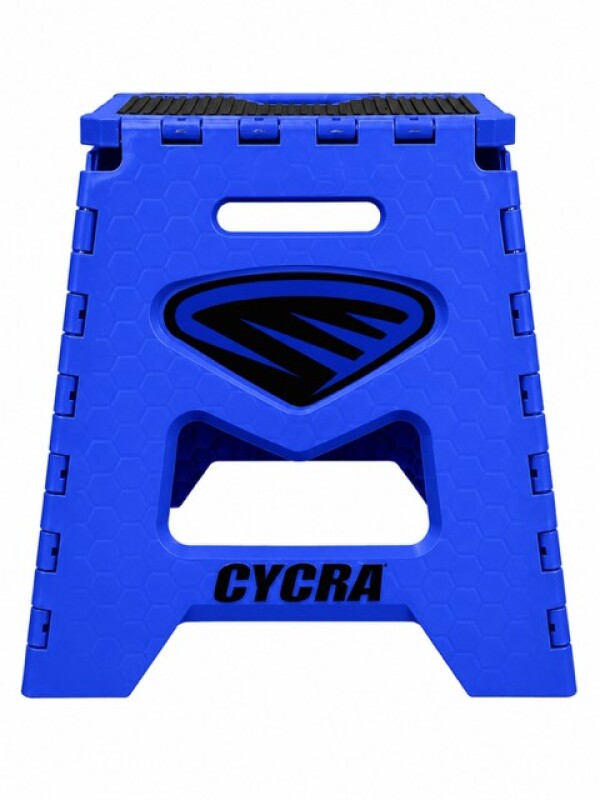 Cycra Fold Up Motostand Blue W/Decal