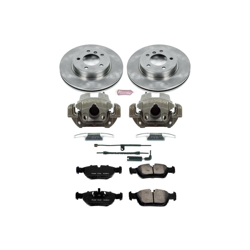 PowerStop KCOE869 2000 fits BMW 323i Front Autospecialty Brake Kit w/Calipers