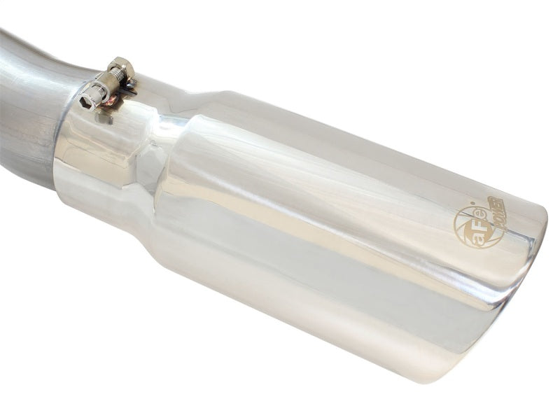 AFE 49-43076-P rce XP Exhaust 3in-3.5in SS Single Side Ext CB w/ Polish Tip 99-