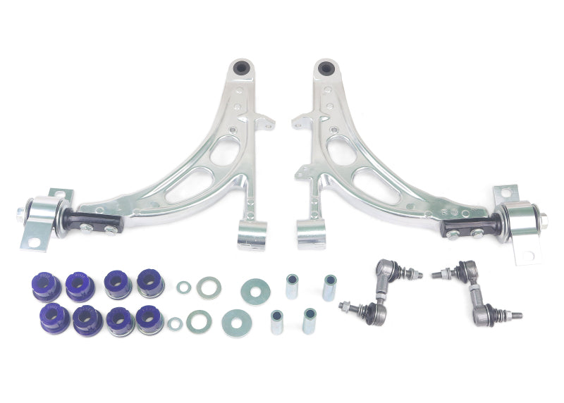 SuperPro ALOY0020K fits Subaru 02-05 Impreza WRX / 04-06 WRX STI Front Lower All