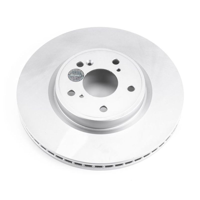 PowerStop JBR1750EVC 2018 fits Honda Accord Front Evolution Geomet Coated Rotor
