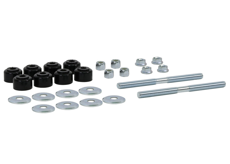 Whiteline W21806S Plus Universal Sway Bar Link Threaded Rod w/ Poly Bushes 140mm