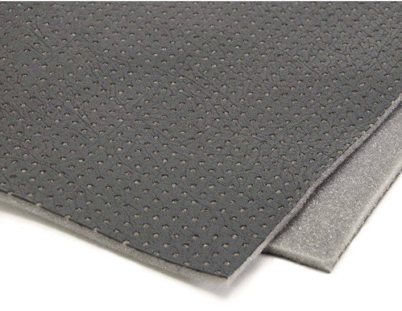 DEI  50028 Universal Upholstery Material - Black Leather Look 54in x 75in