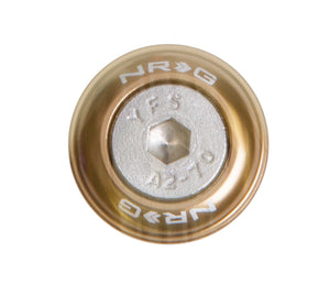 NRG FW-110TI Fender Washer Kit w/Rivets For Metal (Titanium) - Set of 10