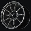 Advan YA38H45EHBR RSIII 18x8.5 +45 5x114.3 Racing Hyper Black and Ring Wheel