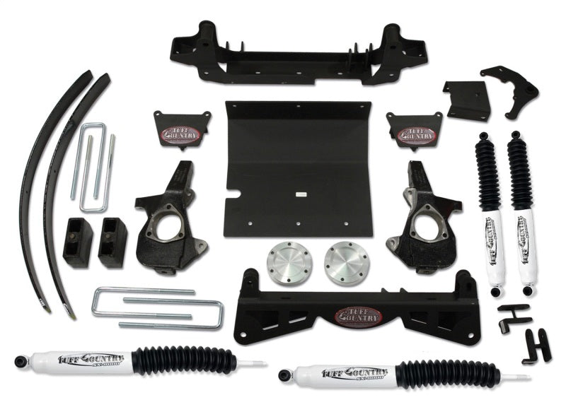 Tuff Country 14960KN 2006 fits Silverado 1500 4X4 4in Lft Kt (w/3pc Sub Frm w/o Fctry Air Ride Shocks SX8000)