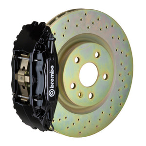 Brembo 1L4.8018A1 Brembo 16+ fits Camaro LS/LT/SS Front GT BBK 6 Piston Cast 355x32 1pc Rotor Drilled-Black
