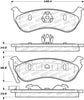 Stoptech 305.0964 Street Select Brake Pads