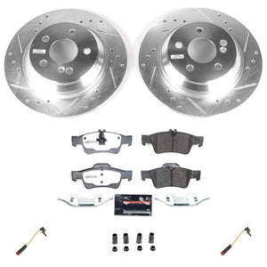 Power Stop 2006 Mercedes-Benz S350 Rear Z26 Truck & Tow Brake Kit