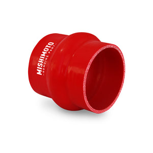 Mishimoto MMCP-2.25HPRD 2.25in. Hump Hose Silicone Coupler - Red