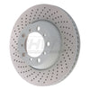 SHW Performance PRL31524 SHW 17-21 fits Porsche 911 Carrera 3.0L w/o Ceramic Brakes Left Rear Drilled MB Brake Rotor (9P1615601)