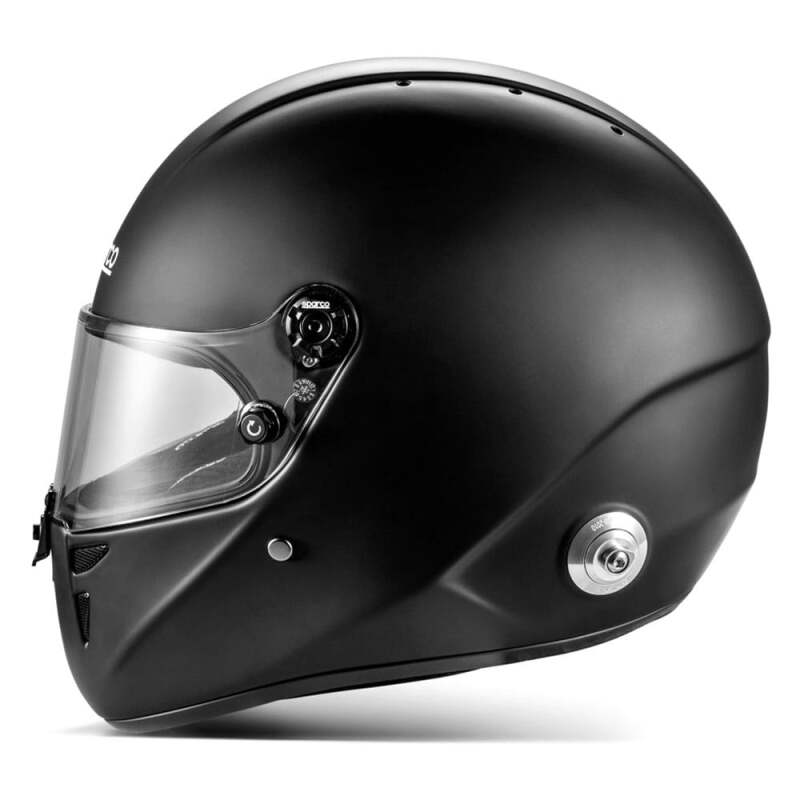 SPARCO BRH0007B0K010XS Stealth RF Helmet - X Small - Matte Black/Black