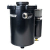 Moroso 22023 2 Piece 13in Tall 7in Dia 5.5 Quart Dry Sump Tank - Black