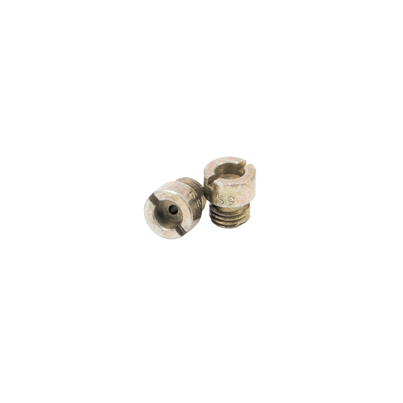 Edelbrock 12459 Standard Main Jets 1/4-32 Thread Jet 59 Size-0 058In Quantity-2