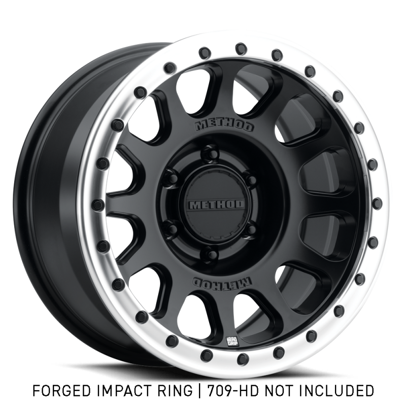 Method Wheels GR-10017-A Method Beadlock Ring - 17in Forged - Style 1 - Machined
