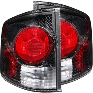 ANZO 211033 1995-2005 fits Chevrolet S-10 Taillights Carbon 3D Style