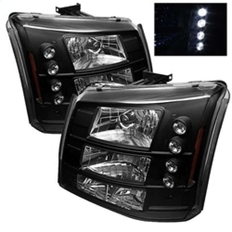 Spyder 5012395 fits Chevy 03-06 Silverado 1500/2500 Bumper Lights Crystal Headl