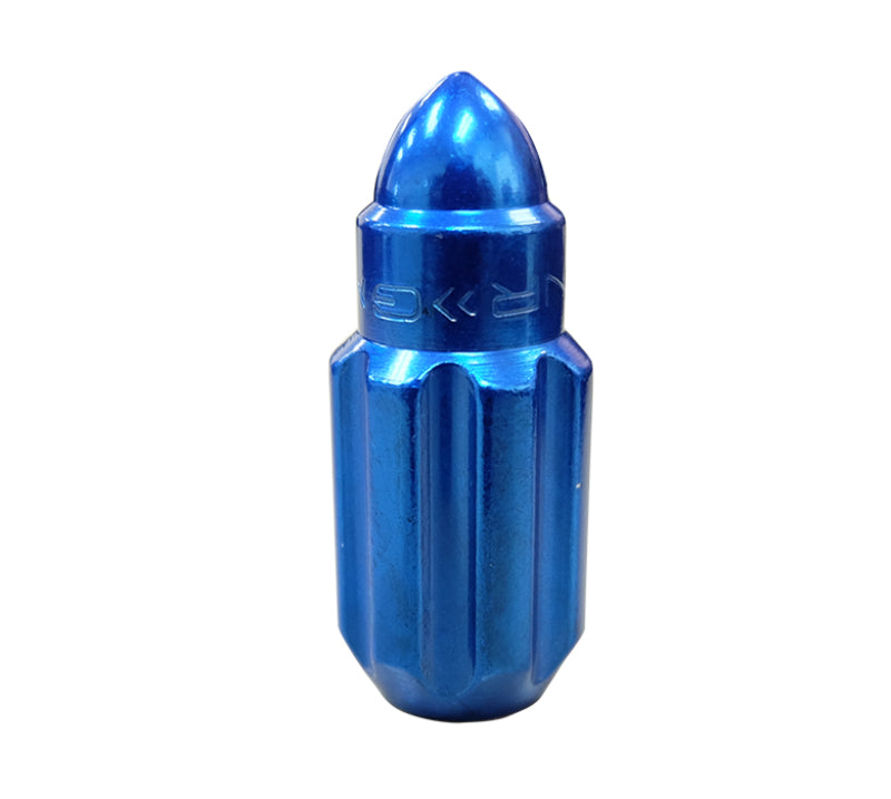 NRG LN-LS500BL-21 LN-LS500BL-21 500 Series M12 X 1.5 Bullet Shape Steel Lug Nut
