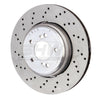 SHW Performance BRL42853 SHW 08-13 fits BMW M3 4.0L Left Rear Cross-Drilled Lightweight Brake Rotor (34212283803)