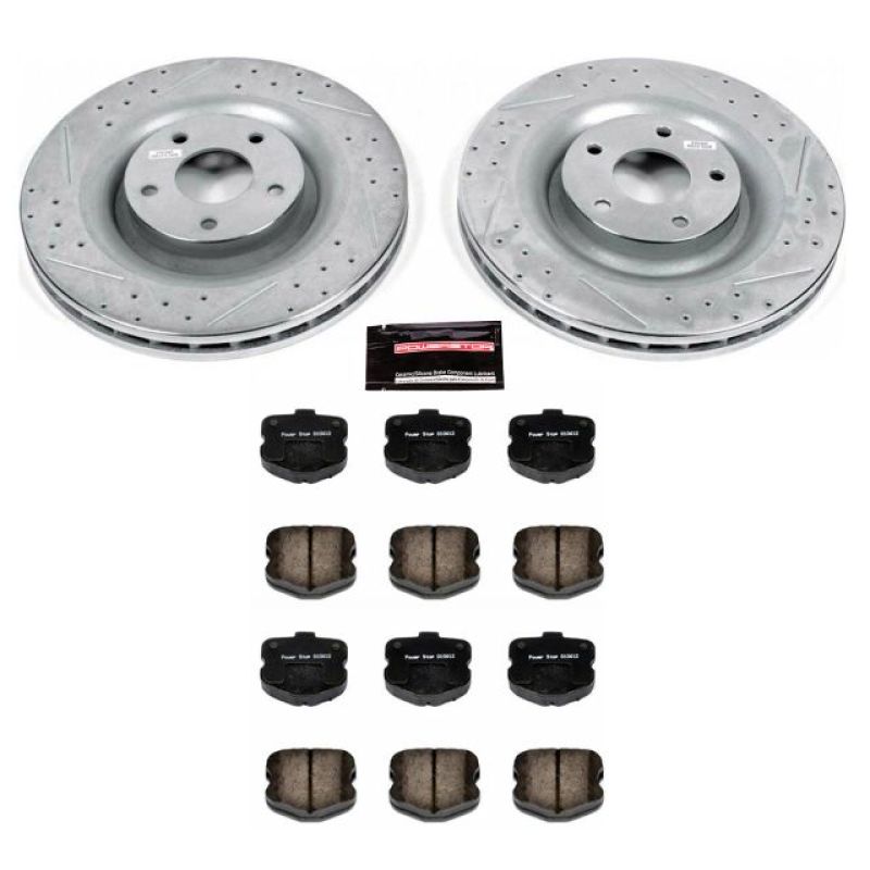 PowerStop fits Chevrolet 06-13 Corvette Front Z23 Evolution Sport Brake Kit