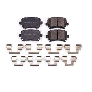 PowerStop 17 1108 fits Audi A3 Rear Z17 Evolution Ceramic Brake Pads w/Hardware
