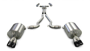 CORSA Performance 14950BLK Corsa 2008-2009 fits Pontiac G8 GXP 6.0L V8 Sport Cat-Back w/ Dual 3in Black Tips