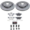 Power Stop 19-24 Ford Edge Rear Z36 Coated Truck & Tow Brake Kit