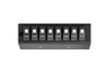 SPOD 860850 07-08 fits Jeep Wrangler JK Add On Blue LED 8-Switch Panel (for SourceSE)