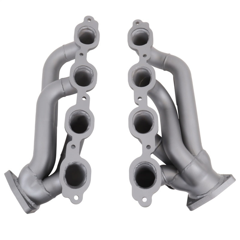 BBK  4047 GM Truck 5.3/6.2 1 3/4in Shorty Tuned Length Headers - Titanium Cerami