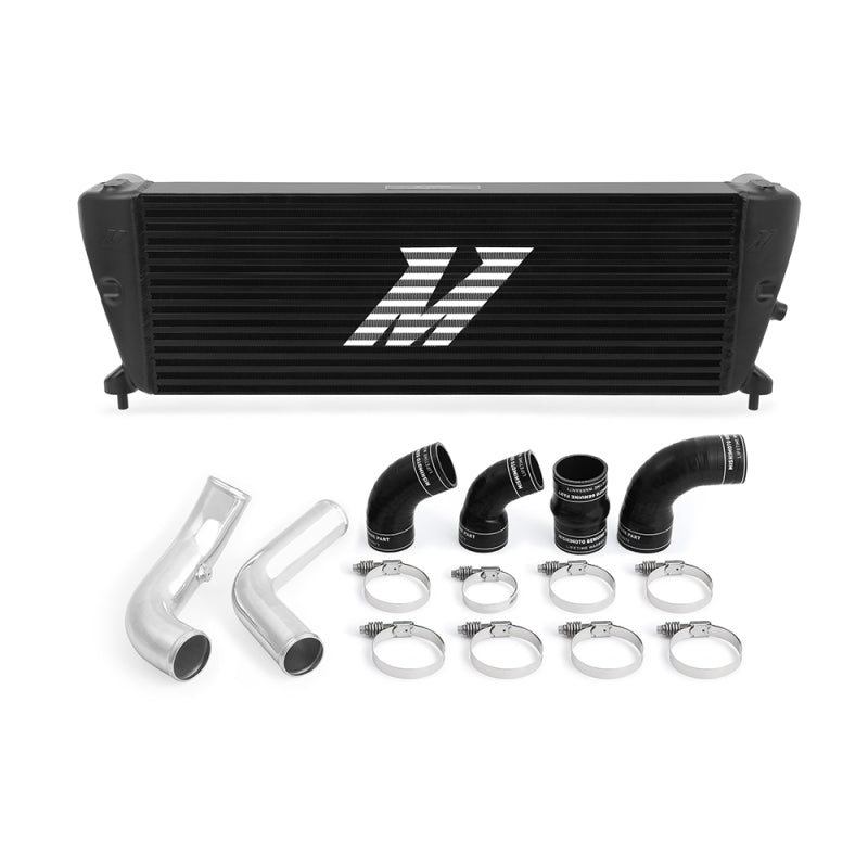 Mishimoto MMINT-RGR-11KBKP fits Ford Ranger 3.2L Diesel Intercooler Kit 2011+ Black w/ Polished Pipes