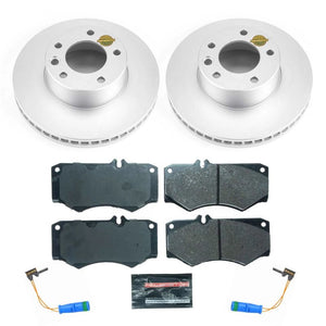 PowerStop ESK8422 fits Mercedes-Benz 09-18 G550 Front Euro-Stop Brake Kit