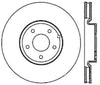 Stoptech 127.42079L SportStop 6/02-08 fits Nissan 350Z / 8/02-04 Infiniti G35 Slotted & Drilled Rear Left Rotor