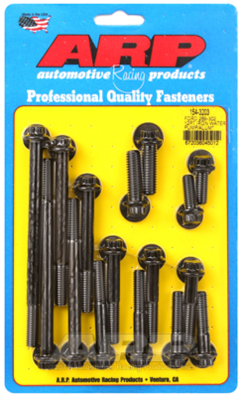 ARP 154-3203 fits Ford 289-302 12pt Iron Water Pump and Front Cover Bolt Kit