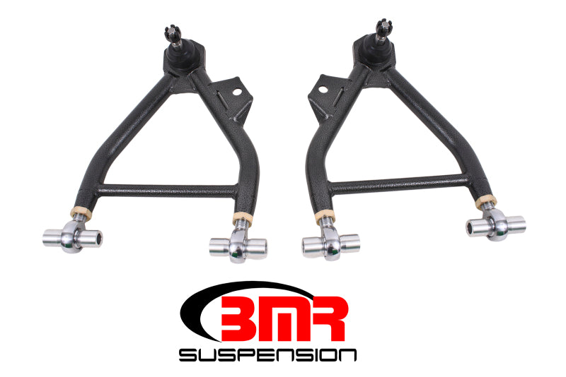 BMR AA042H Mustang Lower A-Arm (Coilover Only) w/ Adj. Rod End and STD. Ball Joint - Black Hammertone