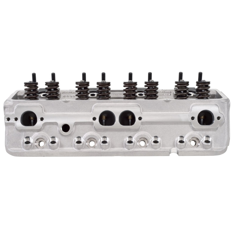 Edelbrock 5089 Cylinder Head E-Street SB fits Chevrolet 64cc (Complete Pair)