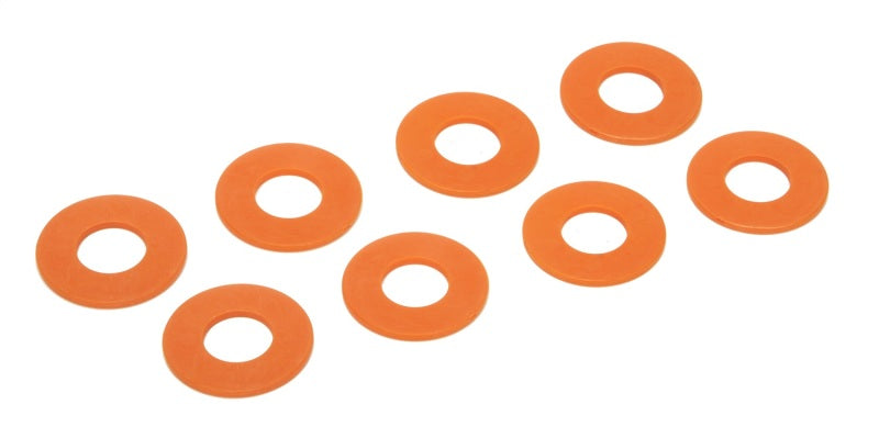 Daystar KU71074FA D-Ring Shackle Washers Set of 8 Fluorescent Orange