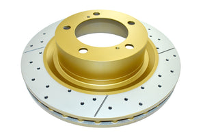 DBA DBA2724X 08-21 fits Lexus LX570 Front Drilled & Slotted Street Series Rotor