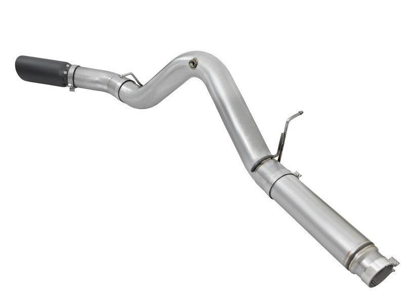 AFE 49-04081-B Exhaust 5in DPF-Back Aluminized Steel w/ Black Tips 16-17 fits G
