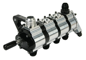 Moroso 22344 T3 Series 4 Stage Dry Sump Oil Pump - Tri-Lobe - Left Side - 1.200